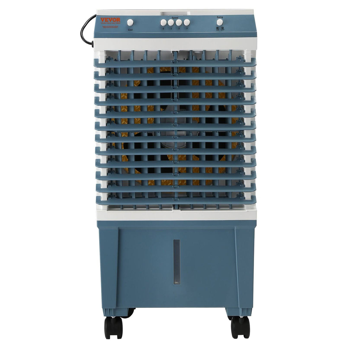 Evaporative Air Cooler 1400 CFM 84 Oscillating Swamp Cooler with 3 SP