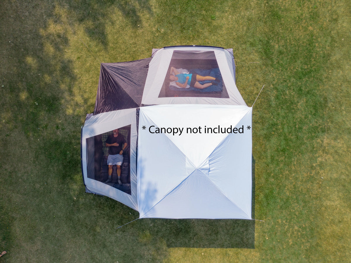 Ozark Trail 8 - Person Connect Tent with Screen Porch (Straight - Leg Canopy Sold Separately)