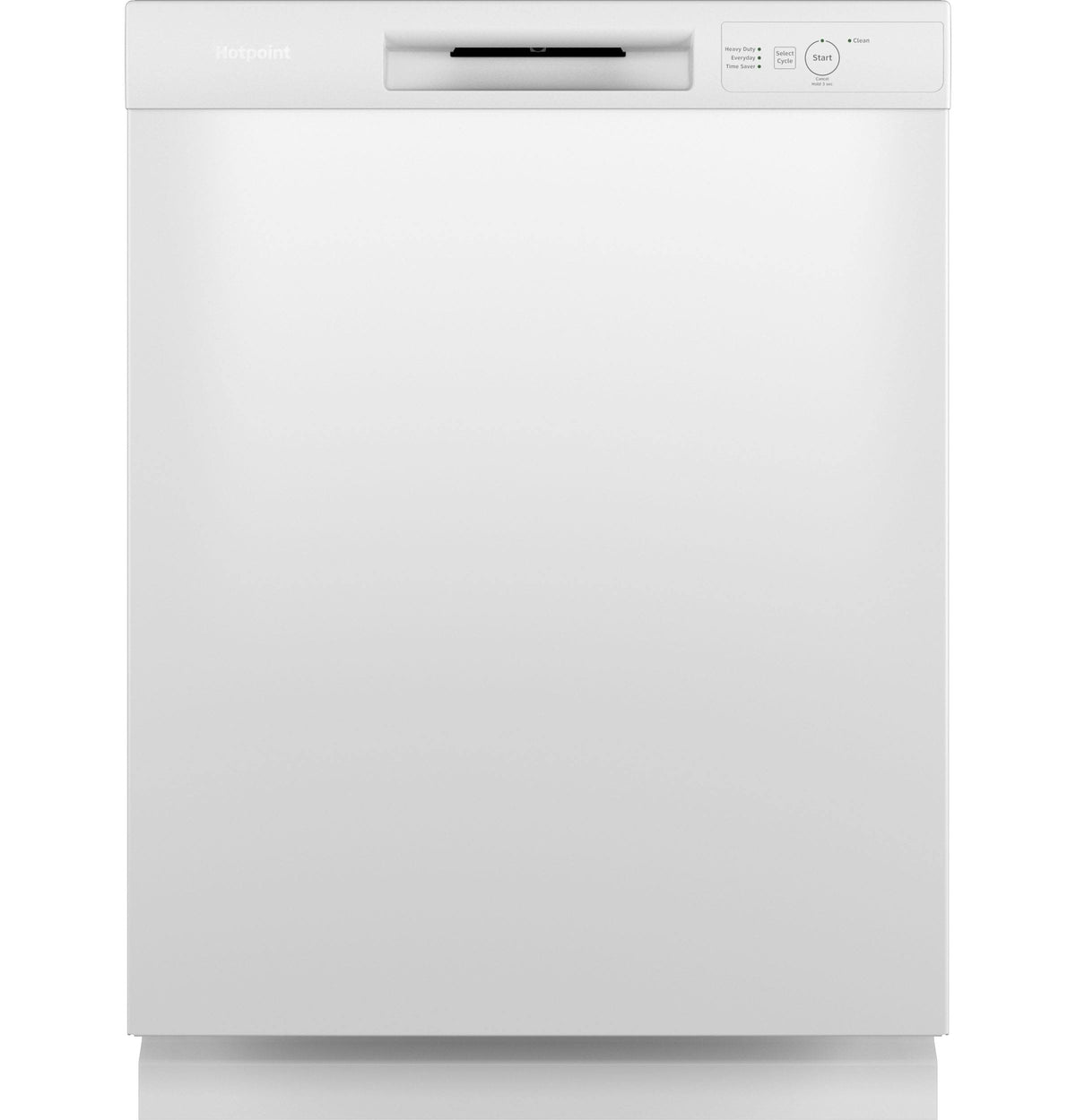Hotpoint Front Control 24-in Built-In Dishwasher (White)