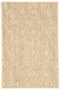 Dash Albert Diamond Sand Woven Sisal Rug 8' x 10'