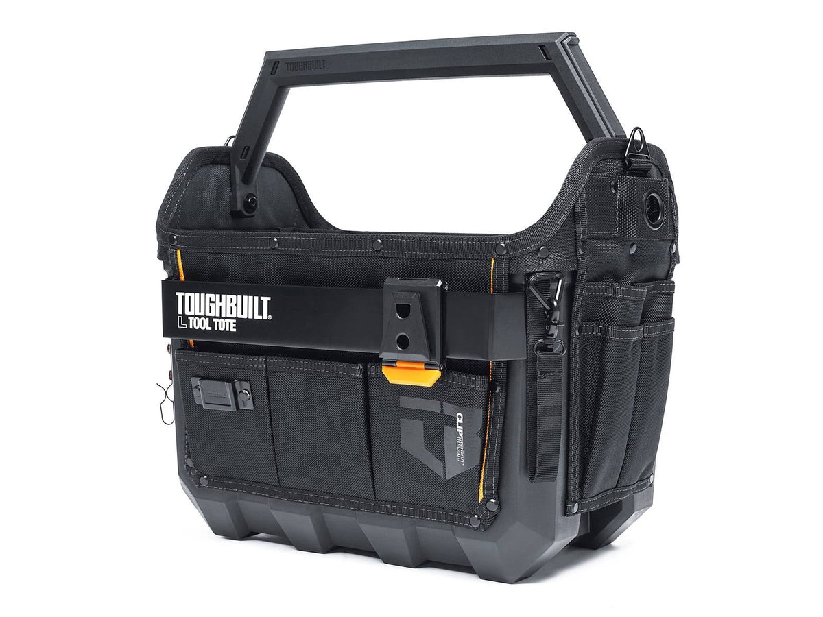 Toughbuilt Large Black Polyester 16-in Tool Tote | TBL-CT-82-16