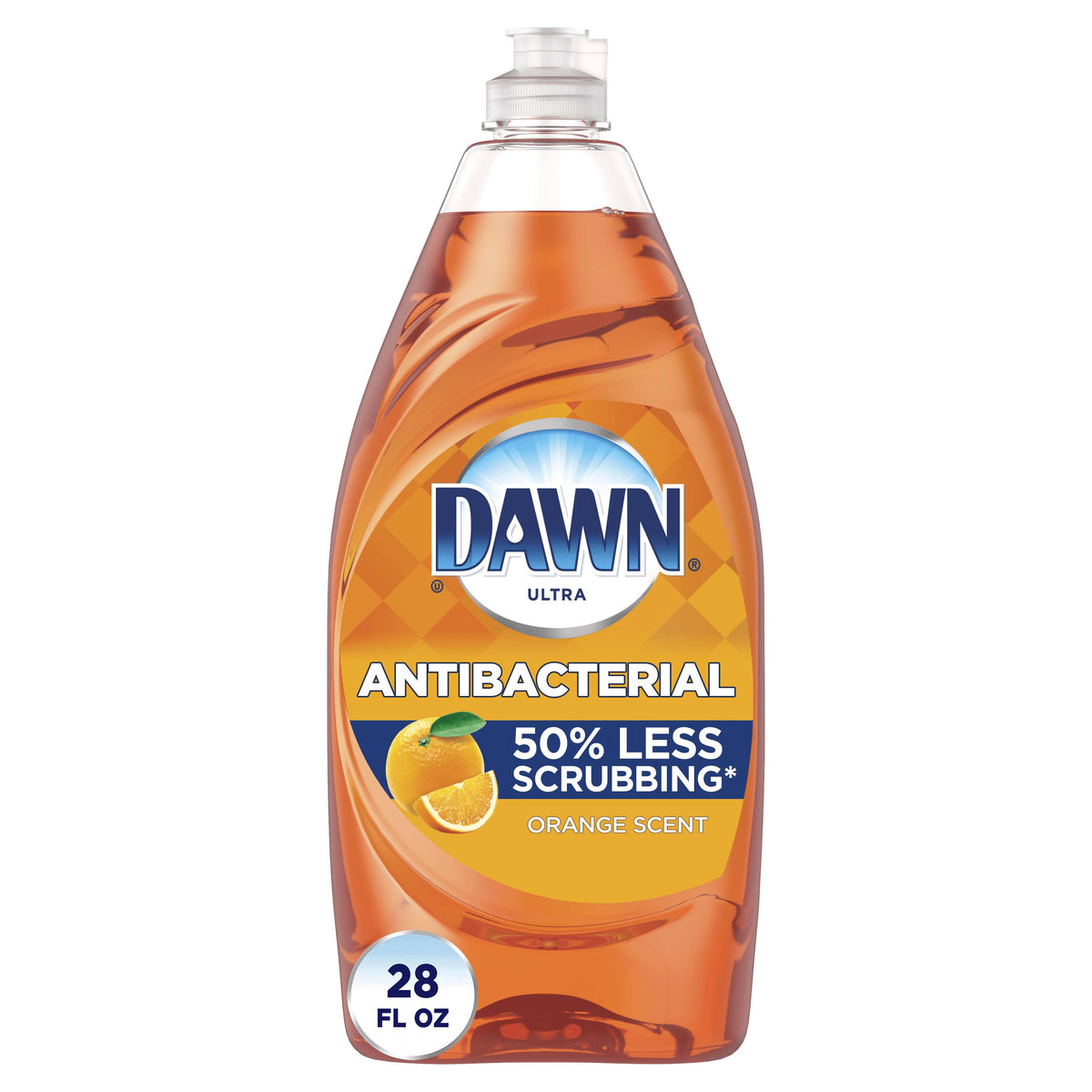Dawn Ultra Hand Soap, Antibacterial, Orange Scent - 828 ml