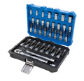 Kobalt 42-Piece Mixed Drive Hex,Torx,Phillips,Flathead Driver Socket Set w/Case