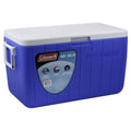 Coleman 48 Quart Chest Cooler, Blue