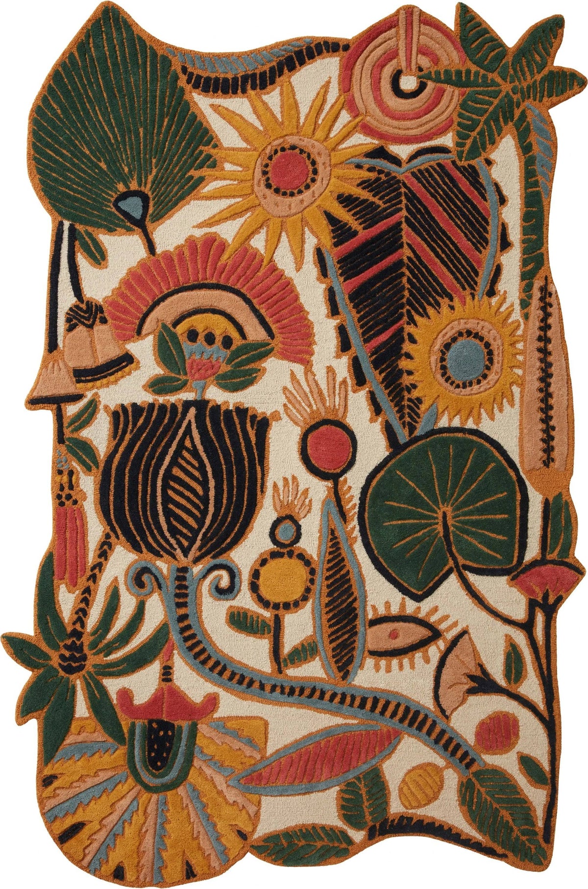 Loloi Optimism OPT-03 Ivory / Multi Rug 18" x 18" Sample
