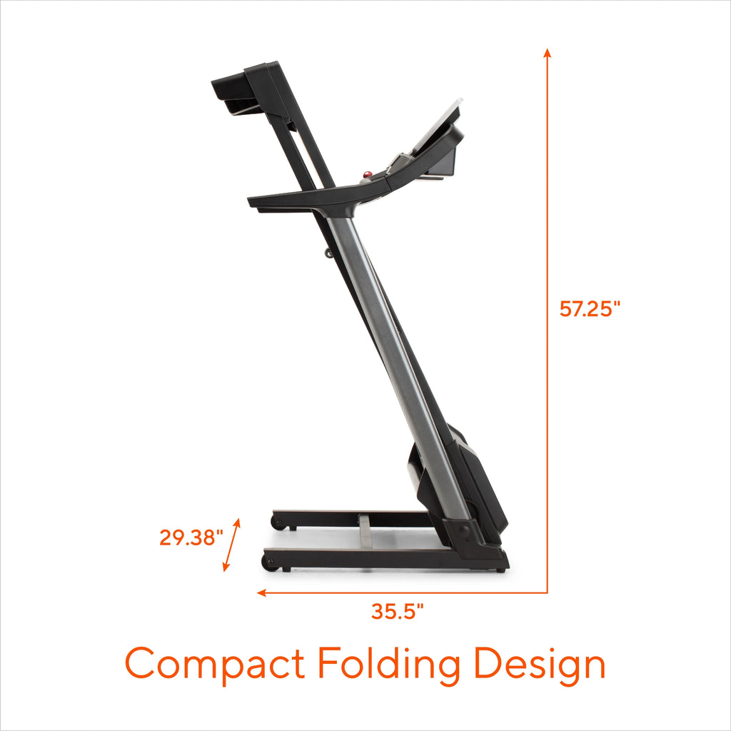 Proform Cadence Compact 500 Folding Treadmill, Compatible with Ifit Personal Training