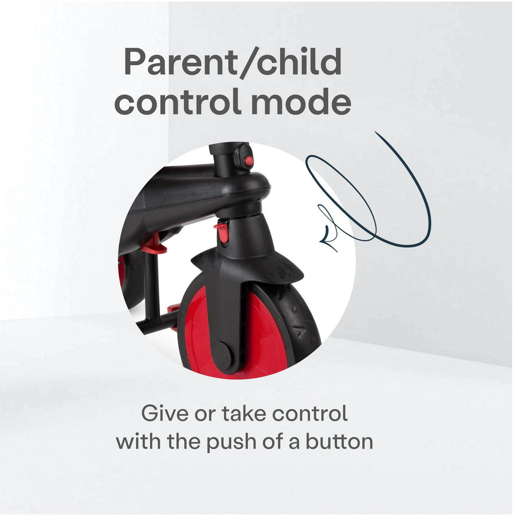 Smartrike 5 in 1 Modular Toddler Stroller Tricycle with 1 Handed Steering