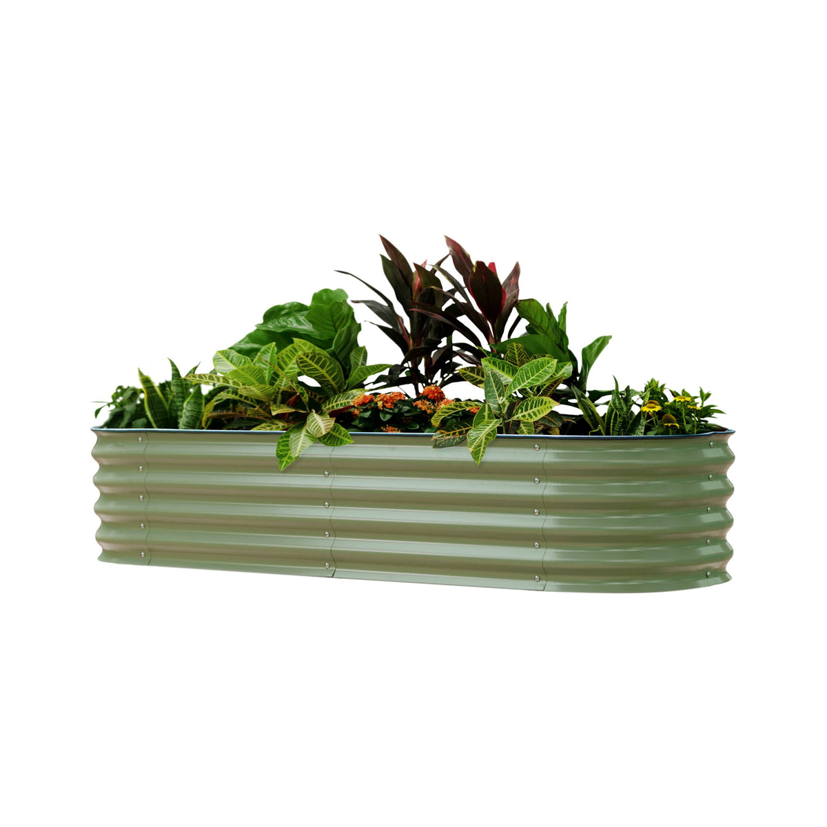 Self-Watering Garden Bed | Vego Garden, Olive Green / 2 x 4 ft