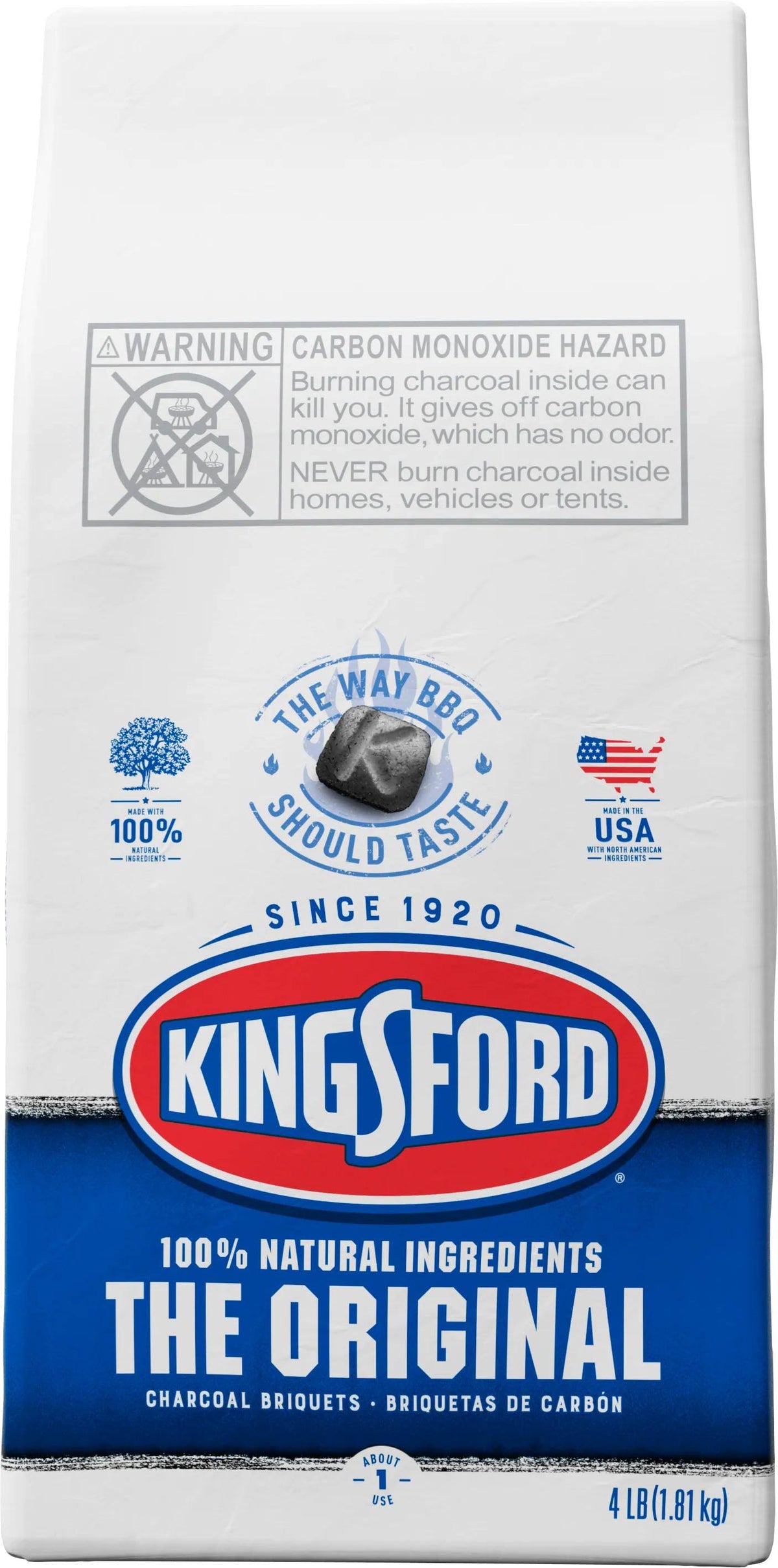 Kingsford The Original Charcoal Briquets, The Original - 4 lb