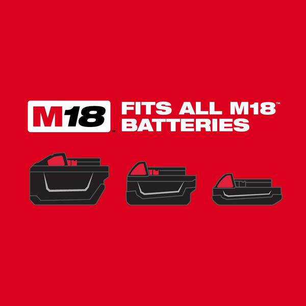 M18 FUEL 18-Volt Li-Ion Brushless Cordless Hammer Drill and Impact Driver Combo Kit (2-Tool) w/4 Batteries & Work Light