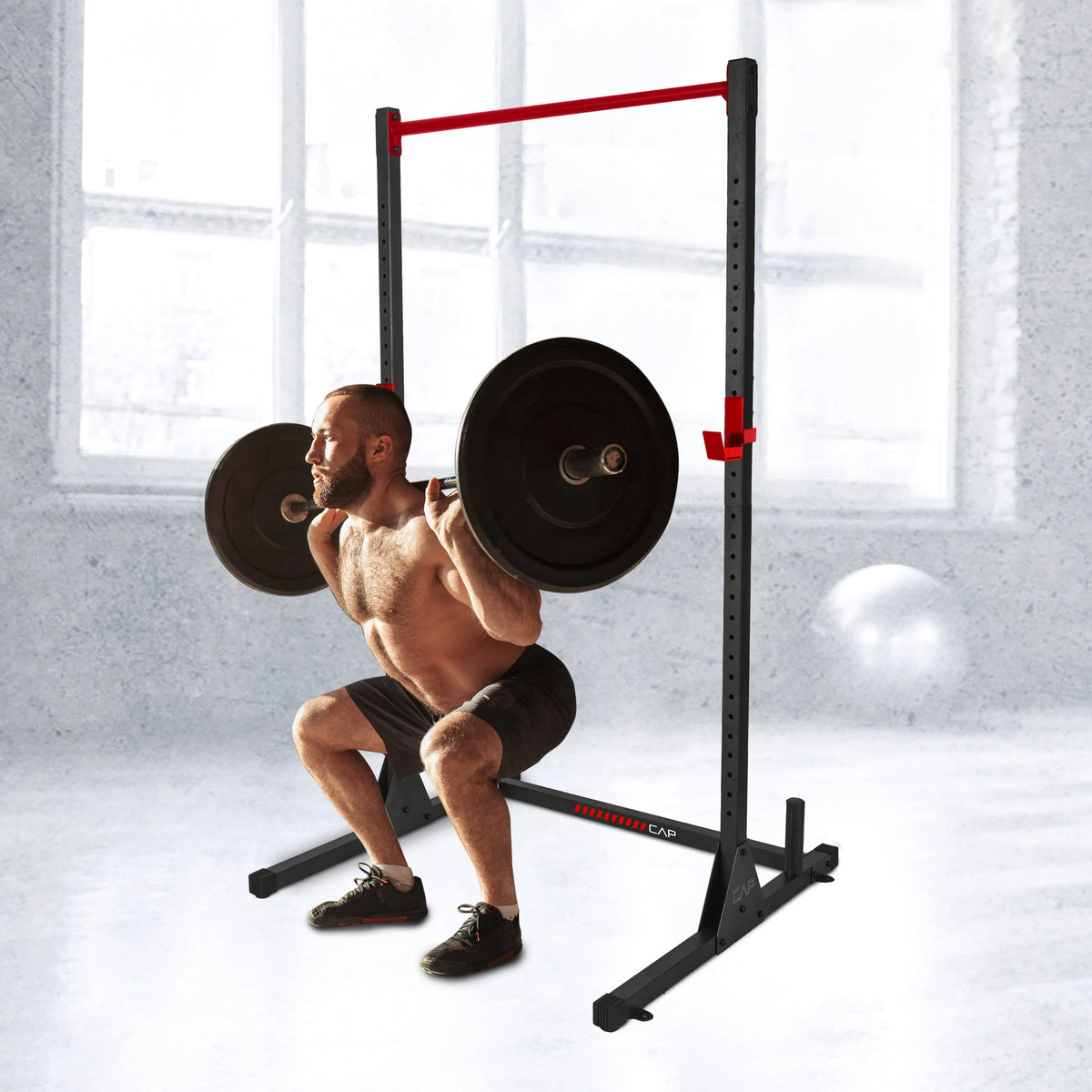 CAP Barbell Multi - Functional Power and Squat Rack with Bar Holder