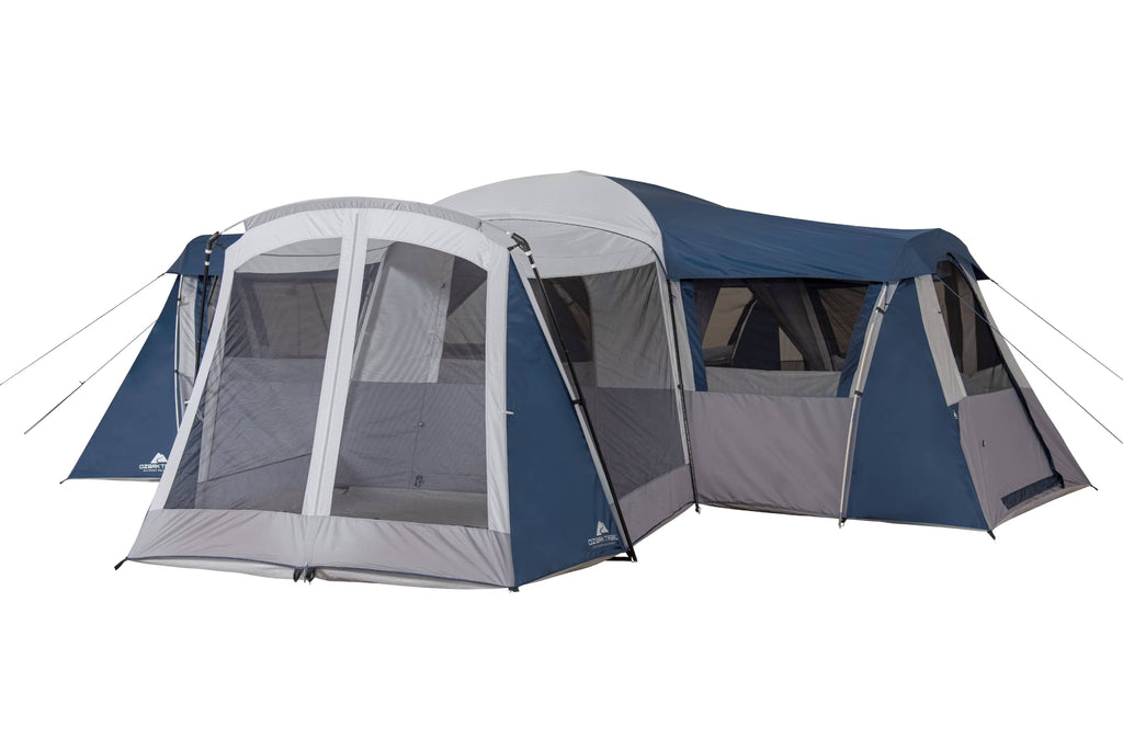 Ozark Trail Hazel Creek 20 - Person Star Tent, with Screen Room
