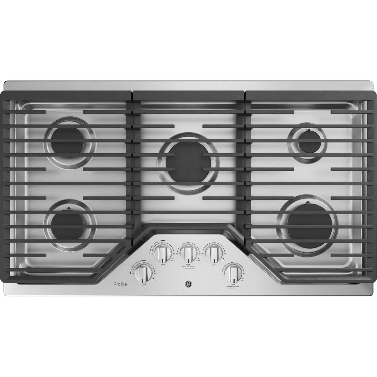 GE Profile PGP7036SLSS 36" Built-In Gas Cooktop - Stainless Steel
