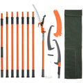 VEVOR Manual Pole Saw. 7.3-27 ft Extendable Tree Pruner