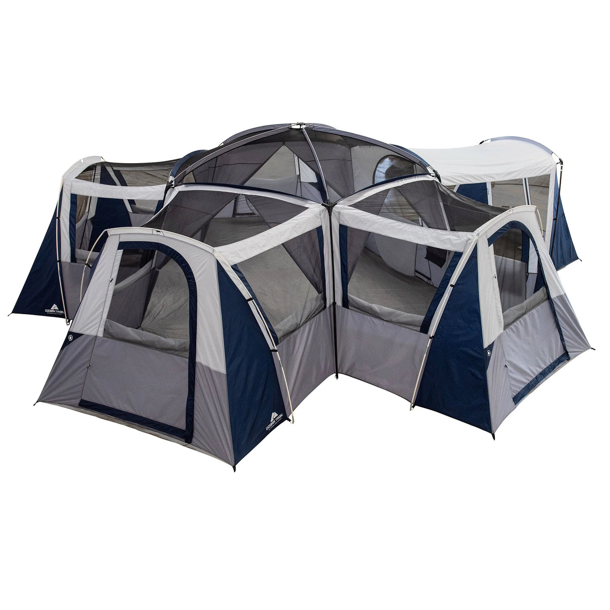 Ozark Trail Hazel Creek 20 - Person Star Tent, with Screen Room