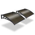 Yescom 40"x40" Outdoor Awning Patio Door Window Cover UV Protection Hollow Sheet 2 Pack