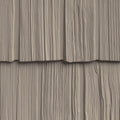 The Foundry 7"w x 60 3/4"l Exposure, Vinyl Staggered Shakes (34 Panels/Ctn. = 100 Sq. Feet), 008 - Shadow