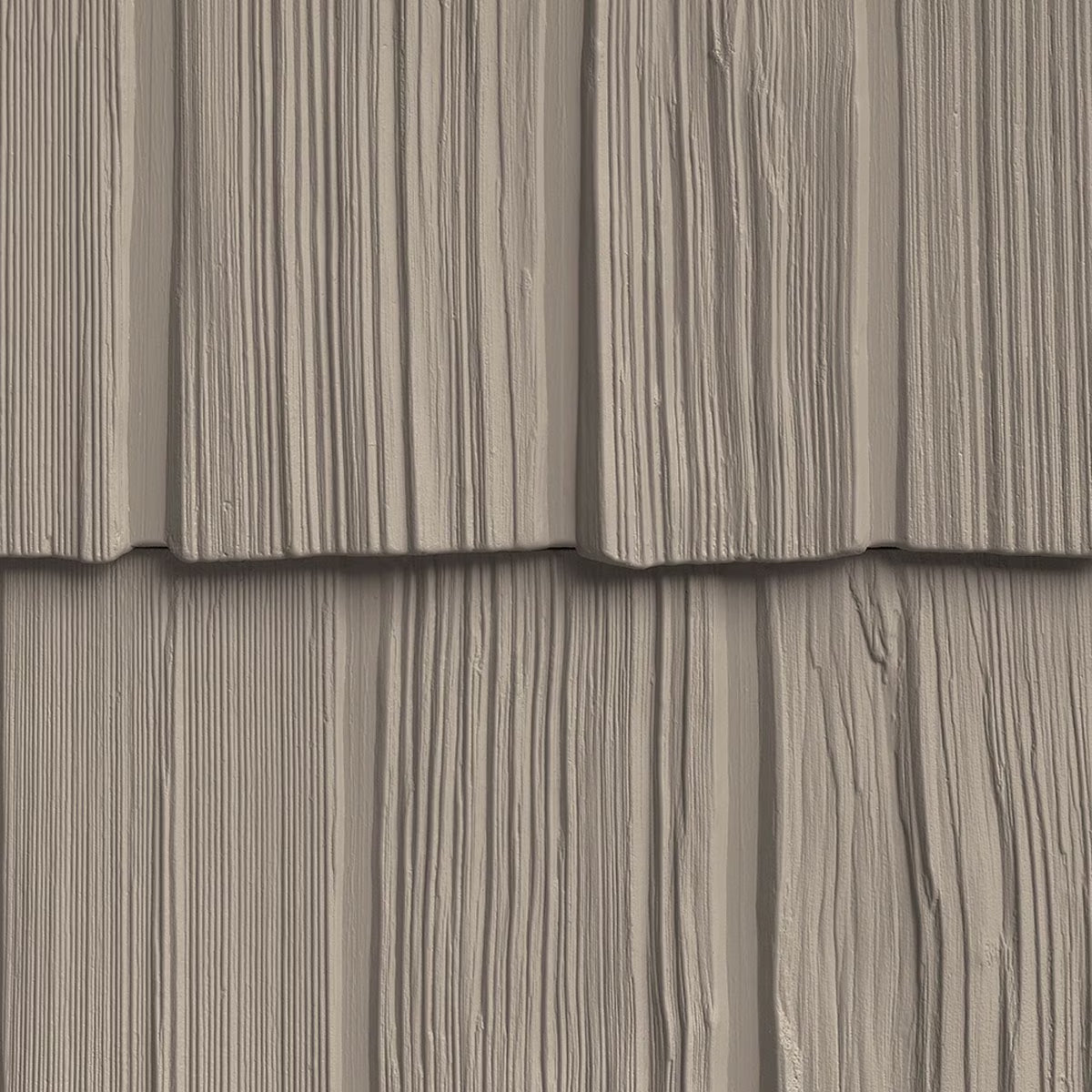 The Foundry 7"w x 60 3/4"l Exposure, Vinyl Staggered Shakes (34 Panels/Ctn. = 100 Sq. Feet), 008 - Shadow