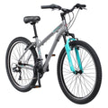 Sidewinder Mountain Bike. 26-inch wheels. womens frame. silver/blue