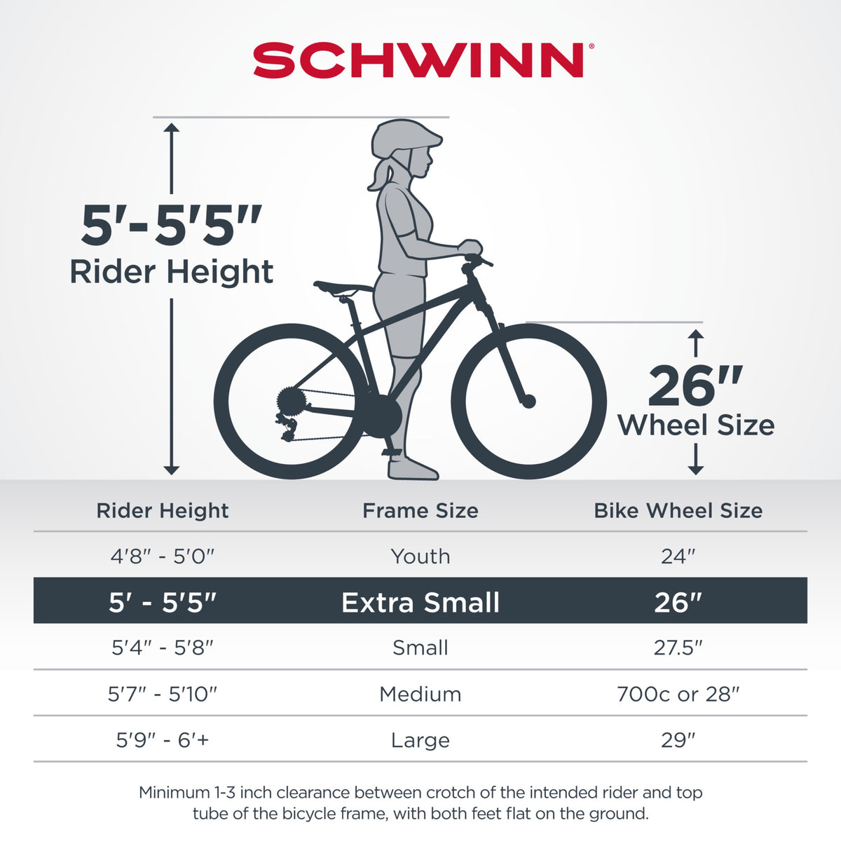 Sidewinder Mountain Bike. 26-inch wheels. womens frame. silver/blue
