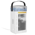 3-Speed 4 in 1 Portable Air Conditioner Fan Evaporative Air Cooler Water Fan in White