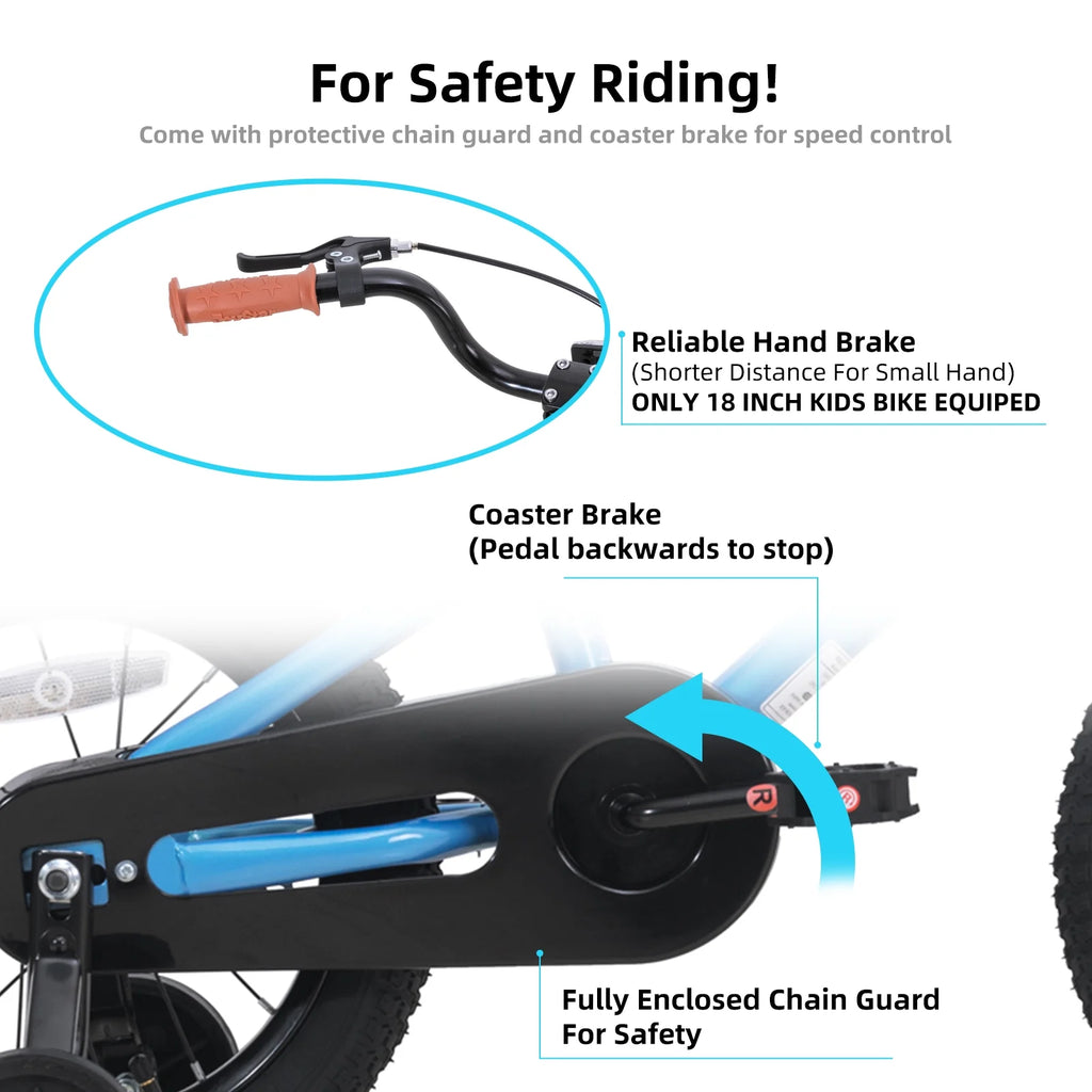 JOYSTAR Kids Bike for Ages 2 - 12 Years Old Boys Girls, 12 - 20 in BMX Style Kid'S Bikes, Multiple Colors
