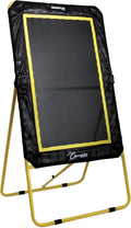 Champion Sports XL Deluxe Lacrosse Target: Ball Return Bounce Back Net Set for Professional, College and Grade School Training & Drills - 6' x 4' Rebound Area