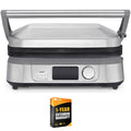 Cuisinart GR-5B Series Griddler Five with 1 Year Extended Warranty