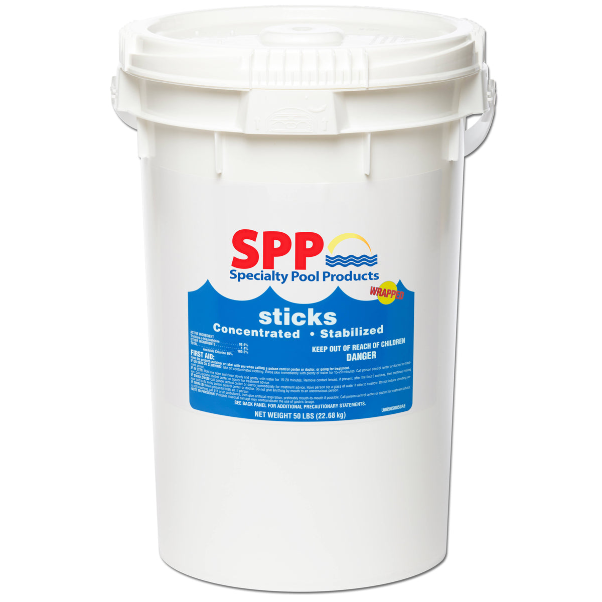in The Swim Pool Chlorine Sticks 50 lbs.