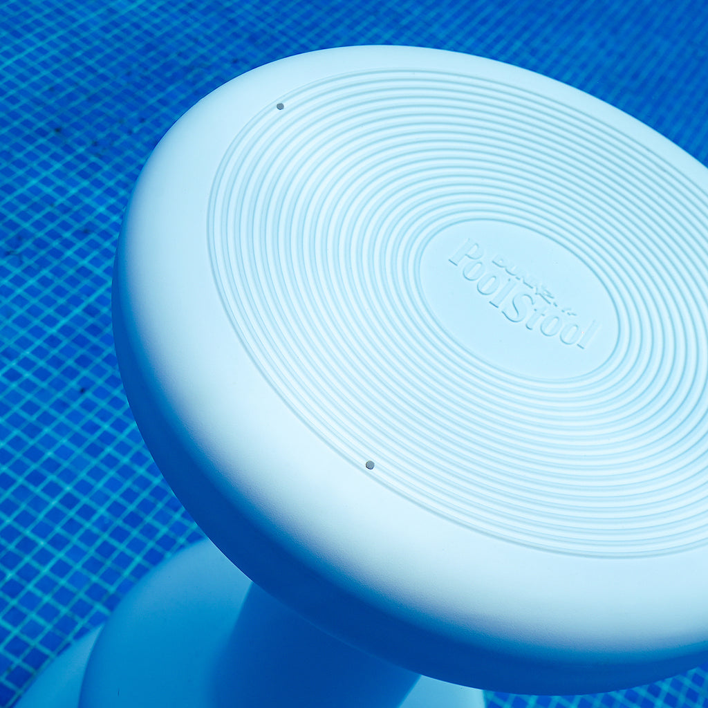 Dunn - Rite Products Made in USA Submersible Swim up Pool Stools for Underwater Use, Bar Stool for Inside Pool and Patio Deck Seating, 24 in (1 Stool)