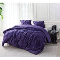 Byourbed Byb Purple Reign Pin Tuck Comforter Set - Twin XL