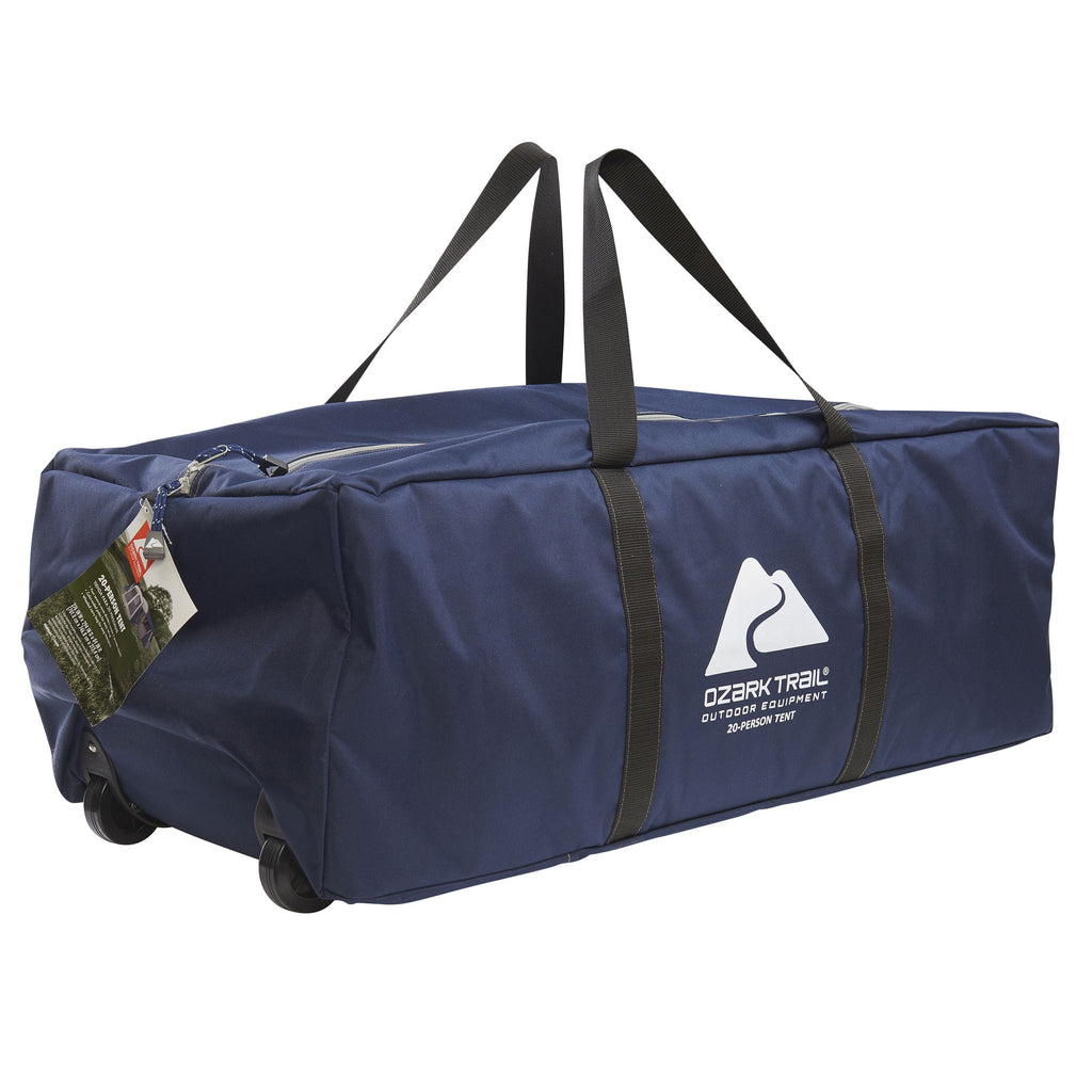 Ozark Trail Hazel Creek 20 - Person Star Tent, with Screen Room