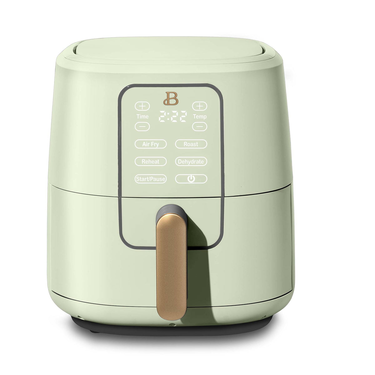Beautiful 6 Quart Touchscreen Air Fryer Sage Green by Drew Barrymore