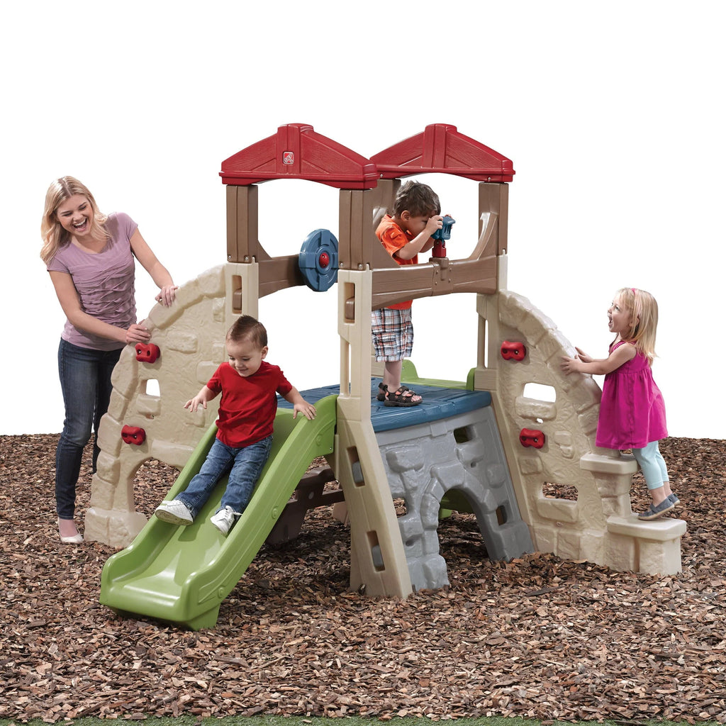 Step2 Alpine Ridge Kid Climber and Slide Outdoor Toddler Playground