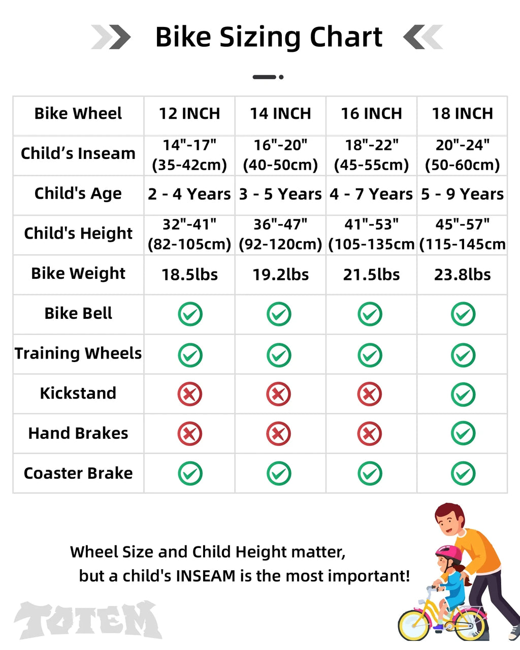 JOYSTAR Kids Bike for Ages 2 - 12 Years Old Boys Girls, 12 - 20 in BMX Style Kid'S Bikes, Multiple Colors