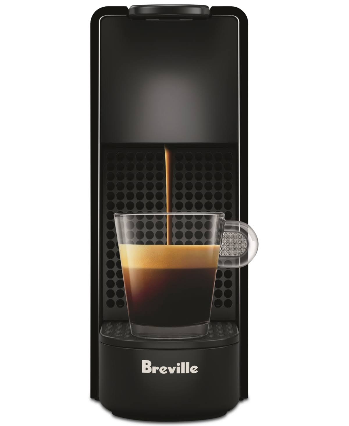 Breville Nespresso Essenza Mini Espresso Machine, Piano Black