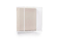 6" x 6" x 3" Modern Acrylic Shadowbox with Linen Canvas - UV Grade by Wexel Art
