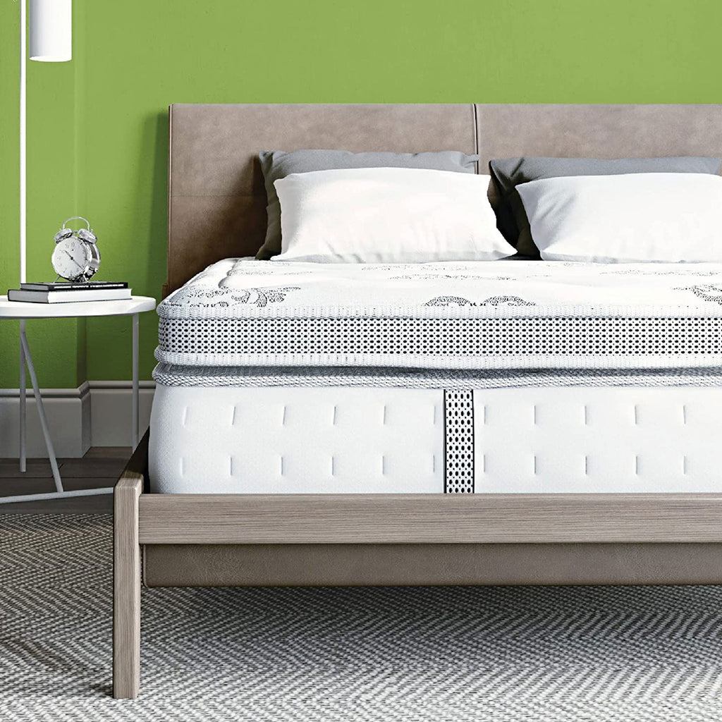 inch Gramercy Gel Memory Foam Innerspring Mattress Bed-in-a-Box. Full