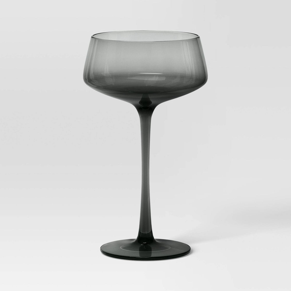 9.8oz Cocktail Coupe Glass Gray - Threshold