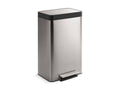 Kohler 20940-ST 13 gal. Stainless Steel Step Trash Can
