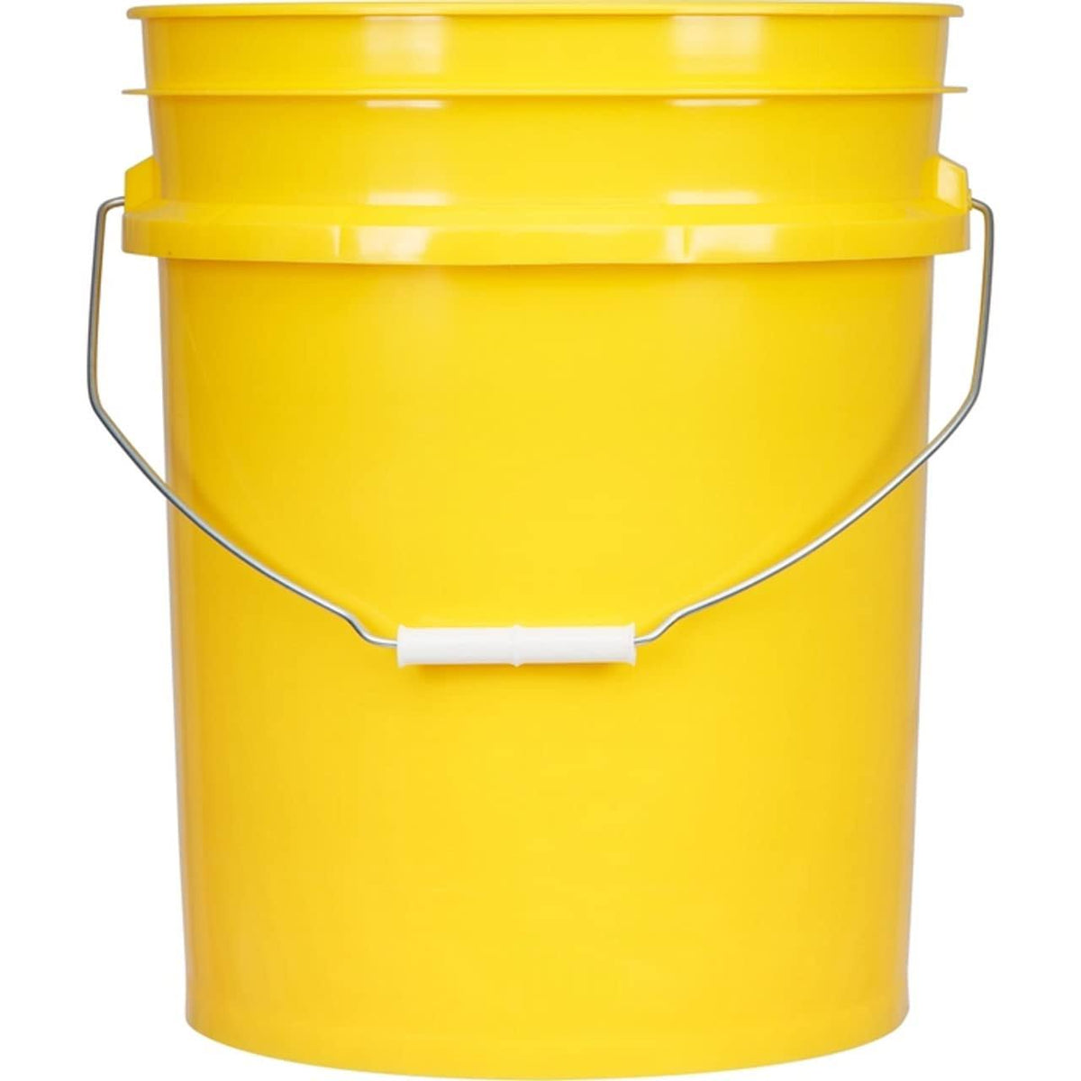 ePackageSupply, 5 Gallon Yellow Plastic Bucket Only - Durable 90 Mil All Purpose Pail - Food Grade Buckets No Lids Included - Contains No BPA