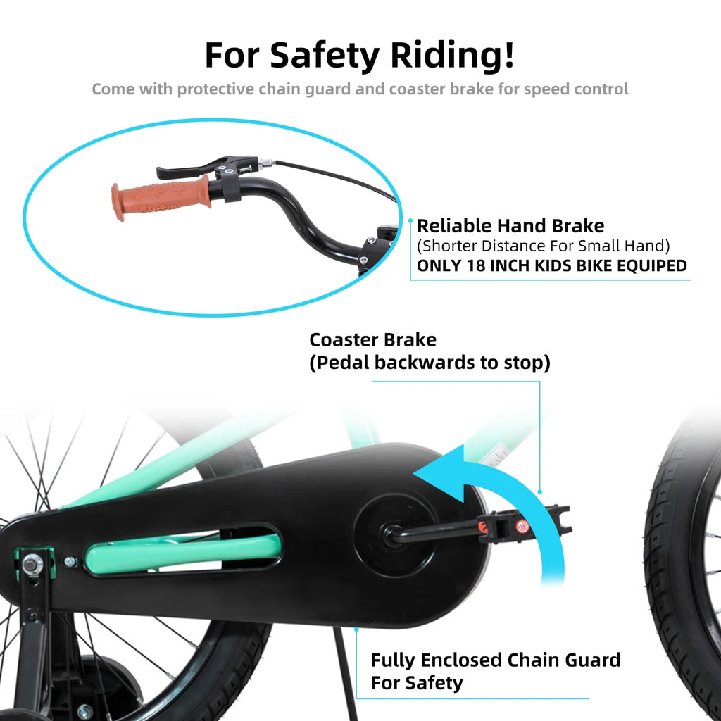 JOYSTAR Kids Bike for Ages 2 - 12 Years Old Boys Girls, 12 - 20 in BMX Style Kid'S Bikes, Multiple Colors