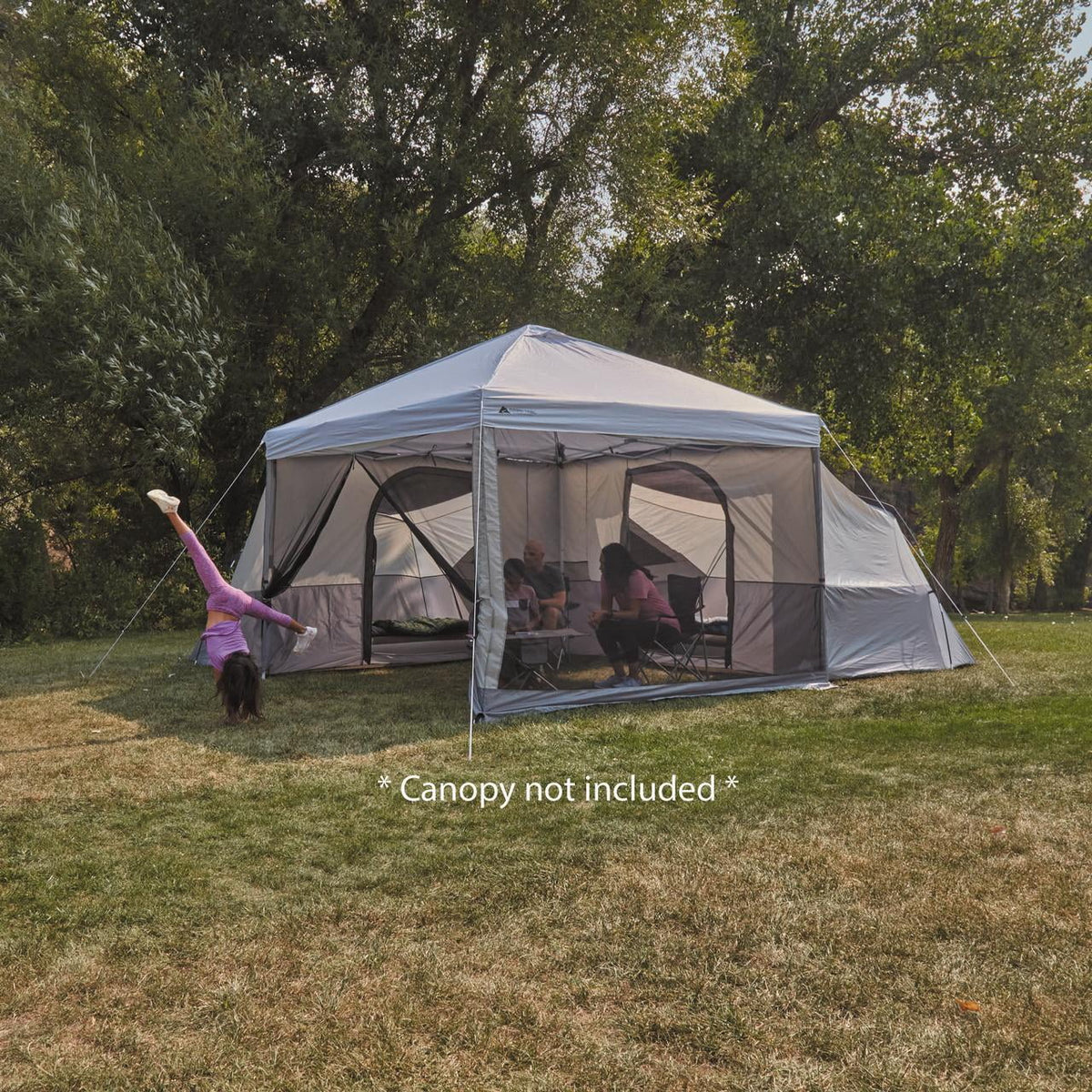 Ozark Trail 8 - Person Connect Tent with Screen Porch (Straight - Leg Canopy Sold Separately)