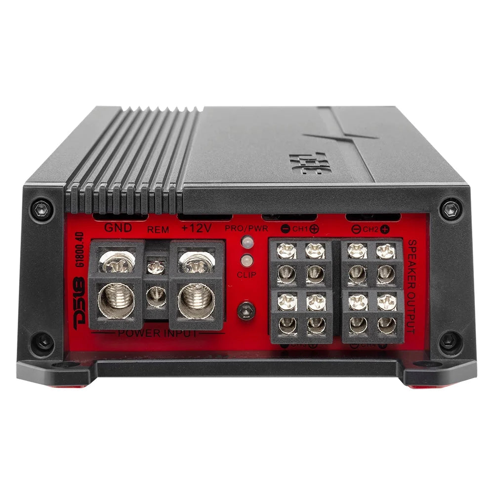 DS18 G1800.4D GEN - X 1, 800 - Watt - Max 4 - Channel Full - Range Class D Amp