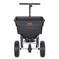 VEVOR 100 lbs Walk-Behind Turf Broadcast Spreader Black