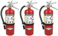 Amerex B500 Rechargeable ABC Dry Chemical Fire Extinguisher, 5 lb, 3 - Pack