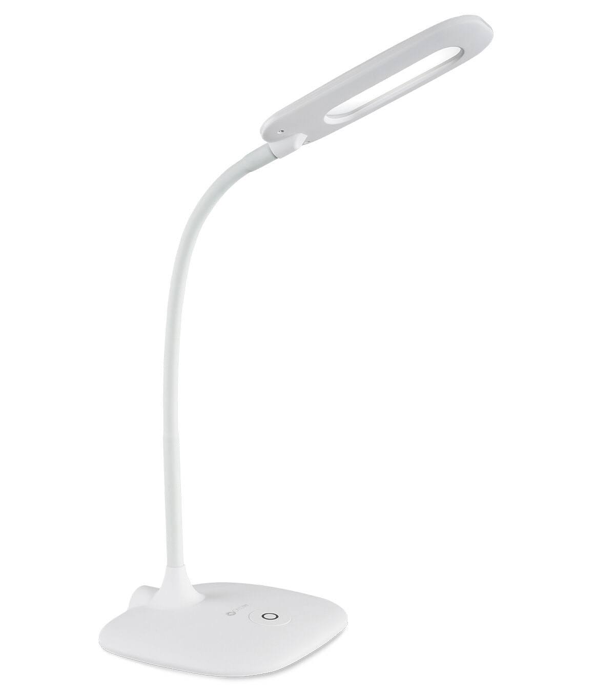 OttLite LED Soft Touch Desk Lamp White