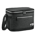 Insulated Lunch Bag for Women Men, Leakproof Thermal Reusable Lunch Box for Adult & Kids by Tirrinia, Lunch Cooler Tote for Office Work, Black