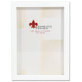 Lawrence Frames White Wood Picture Frame, Gallery Collection, 5x7