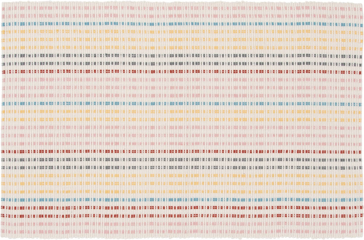 Mainstays Multi Striped Outdoor Layering Accent Rug, 24" x 36"